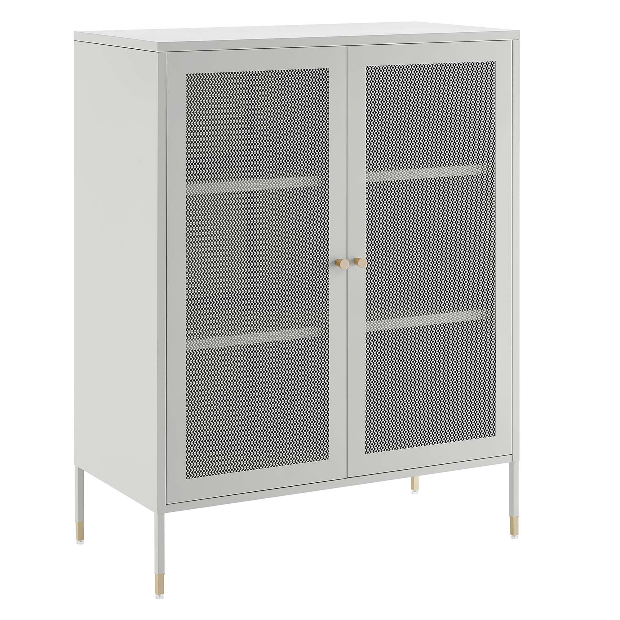 Angle. Modway - Covelo 32" Accent Cabinet by Modway - Light Gray.