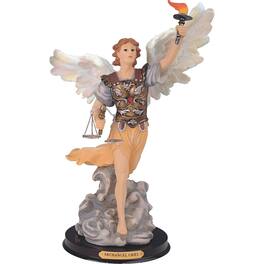FC Design - 12"H Archangel Uriel Angel of Wisdom Holy Figurine Statue Desk Tabletop Home Decor Gift - Multi-Color