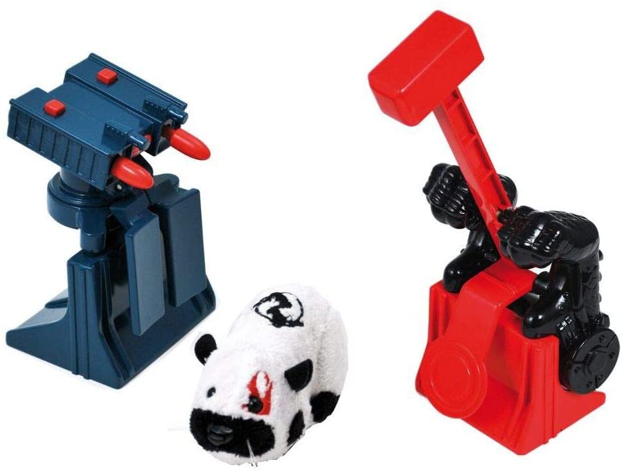 Alt View 2. ZHUTA - Zhu Zhu Pets - Kung Zhu Master Trap Missile Attack Tower - Hamster Activated Missiles - Multi.