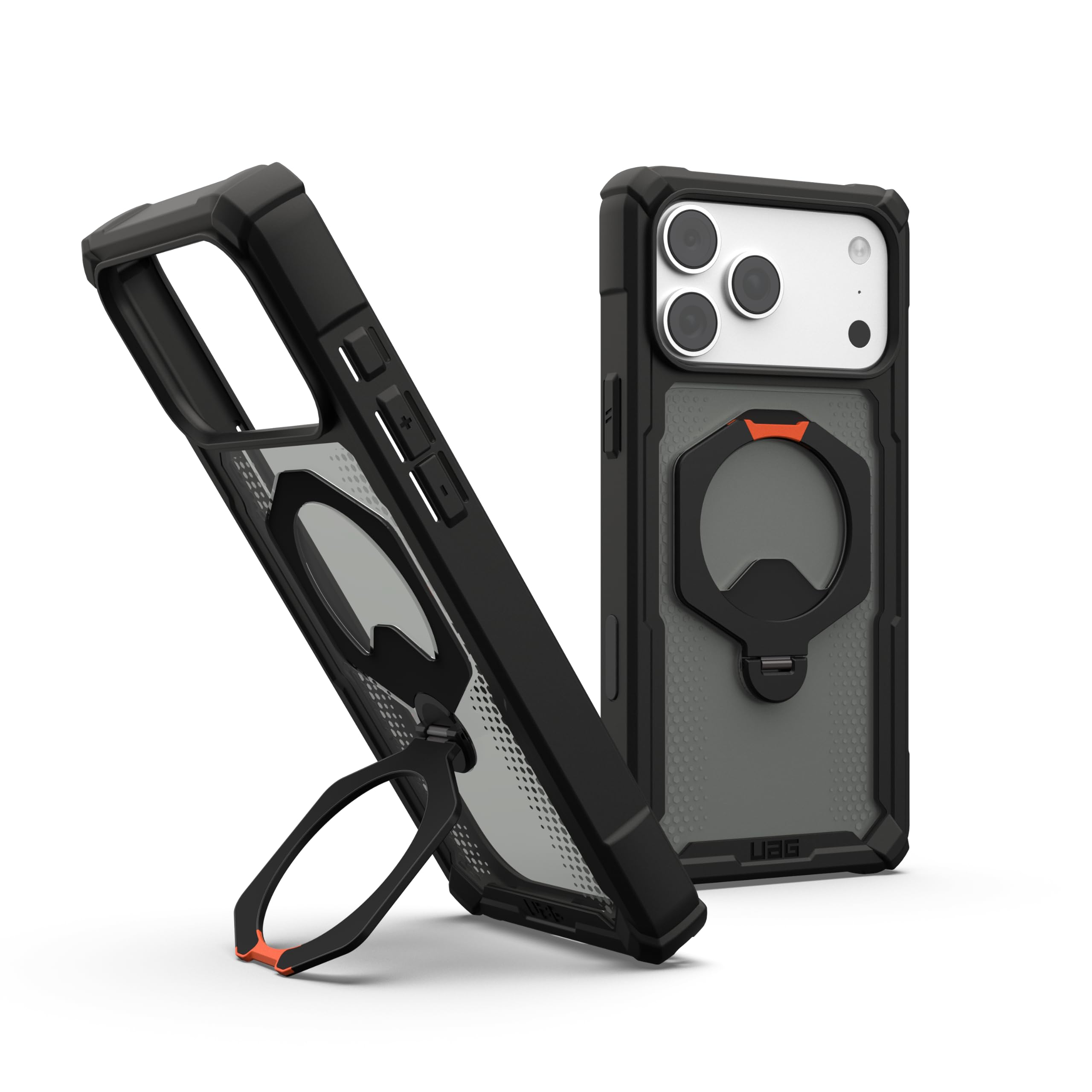 Black/Orange
