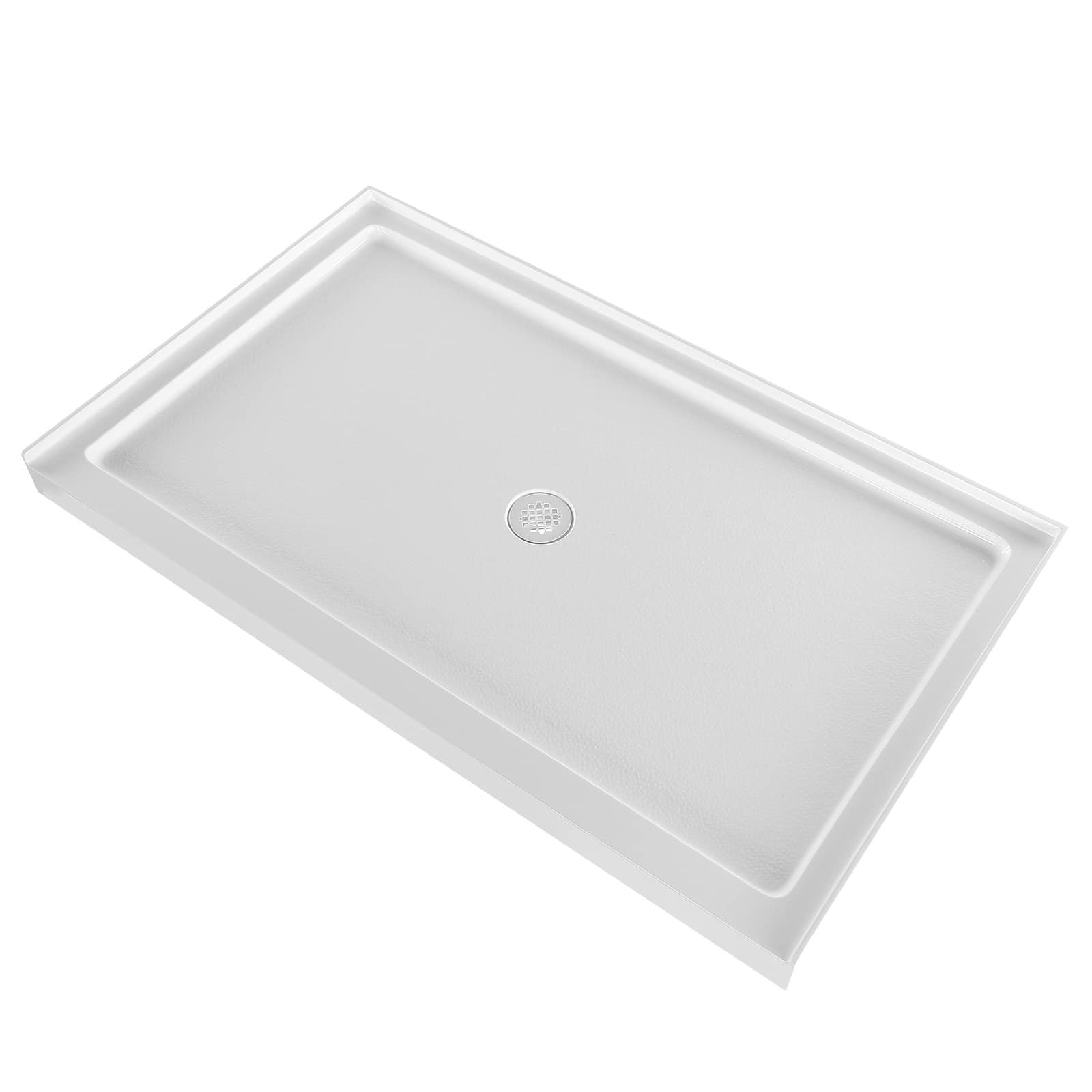 VEVOR - Shower Pan, 60″ L x 36″ W Single Threshold Shower Base, Rectangle Acrylic & PVC Showering Base - White price history on PriceWatchPro