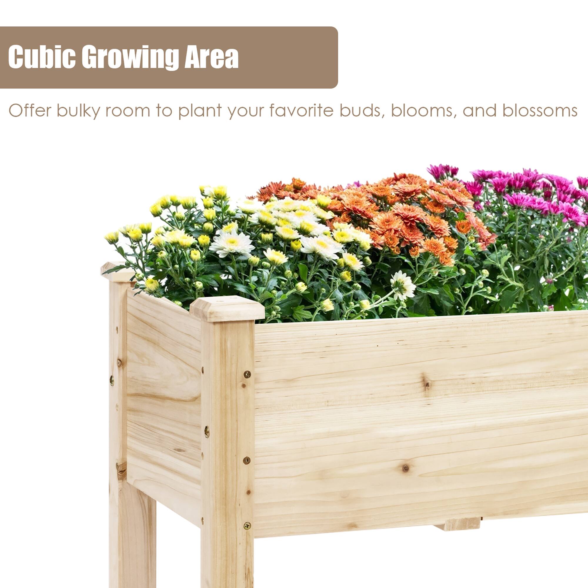 Cubic Growing Area

Offer bulky room to plant your favorite buds, blooms, and blossoms