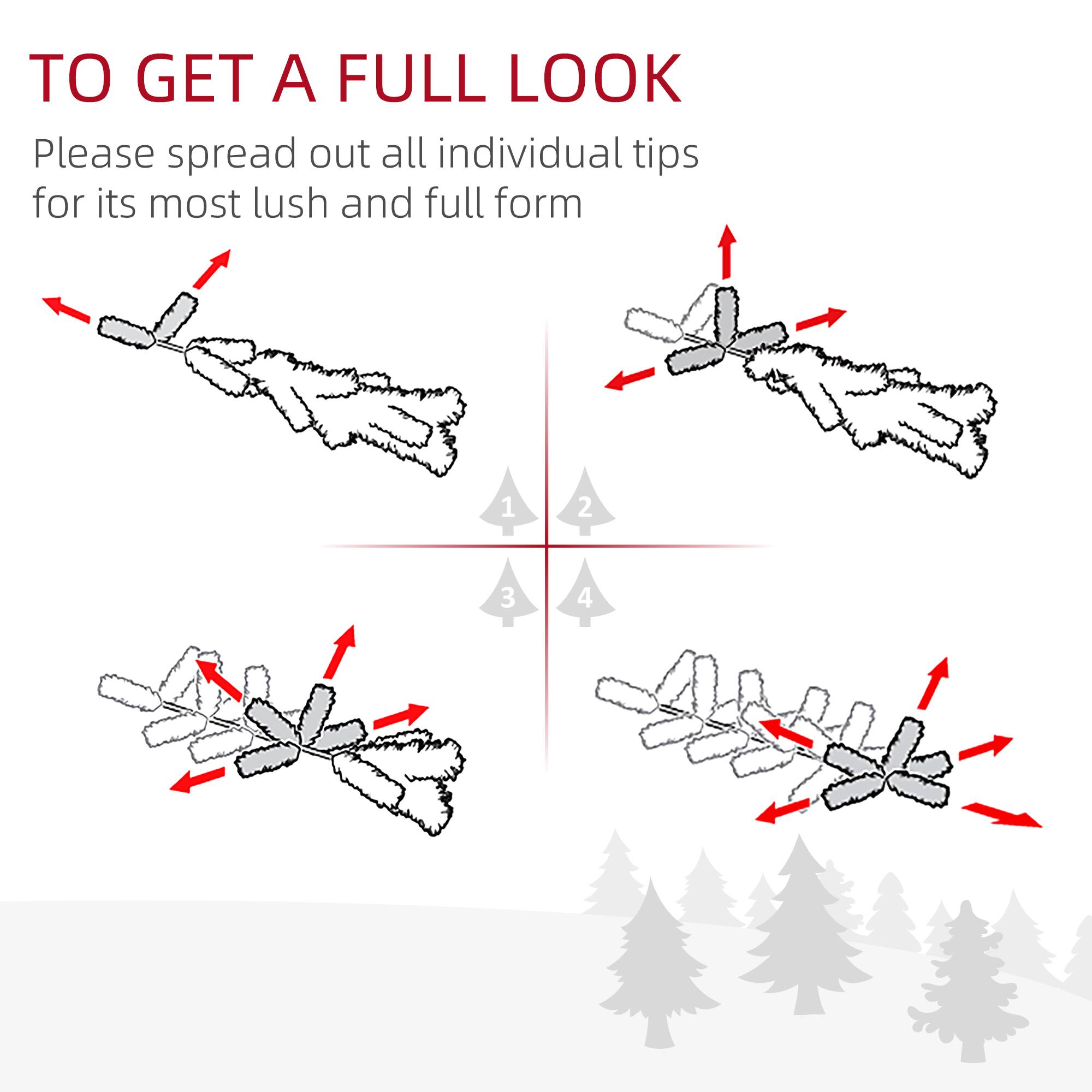 To get a full look, please spread out all individual tips for its most lush and full form:

1. Spread out the tips.
2. Spread out the tips.
3. Spread out the tips.
4. Spread out the tips.