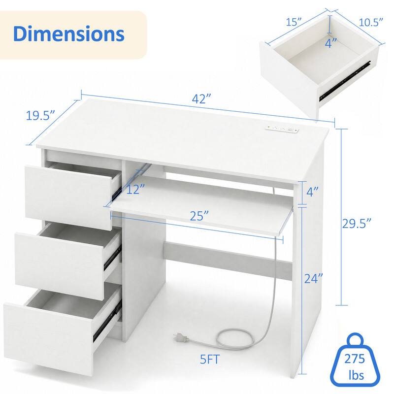 Dimensions: 15" x 4" x 10.5" x 19.5" x 42" x 12" x 4" x 25" x 29.5" x 24" x 5FT, 275 lbs