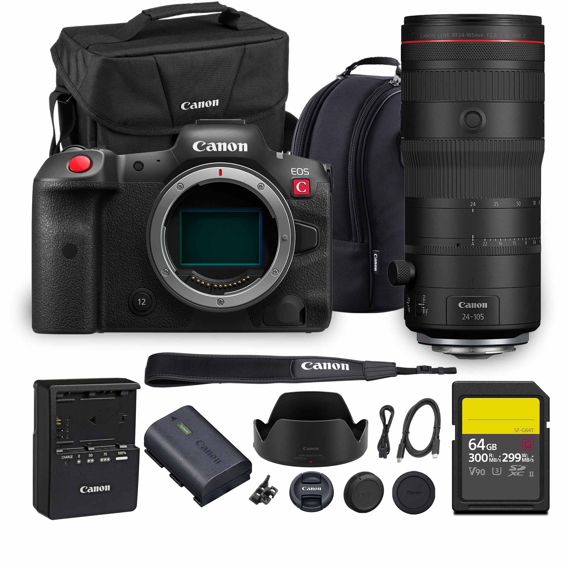 Canon - EOS R5 C Mirrorless Cinema Camera 45MP Full Frame 8K RAW Video Dual Pixel  + More price history on PriceWatchPro