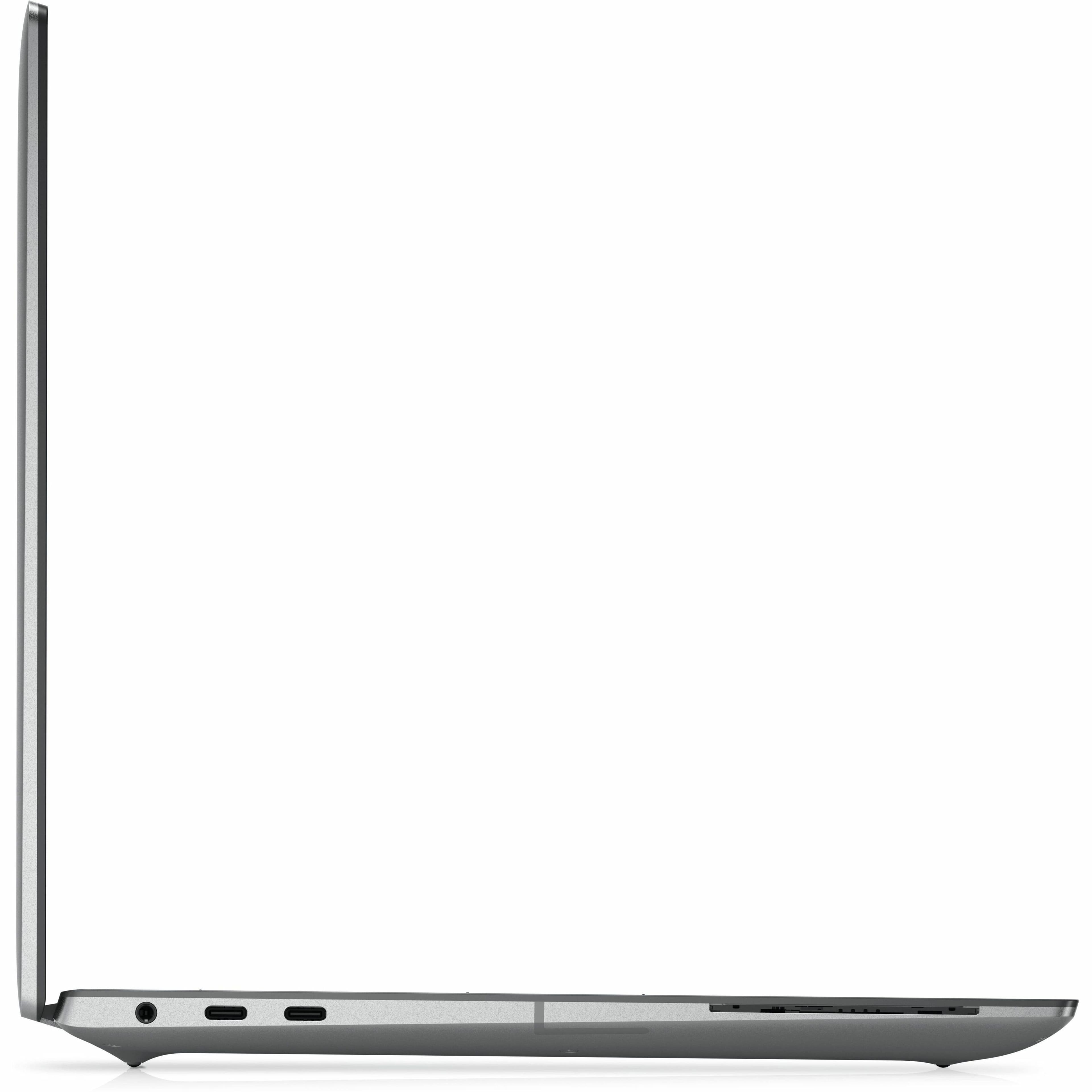 Alt View 13. Dell - Precision 5000 14" Laptop - Intel Core Ultra 9 with 32GB Memory - 1 TB SSD - Aluminum Titan Gray.