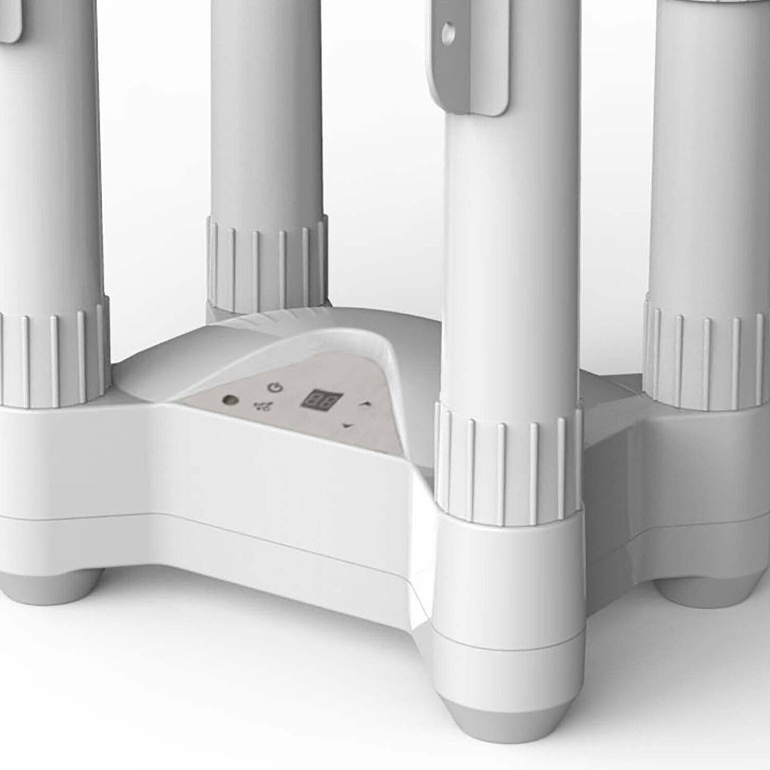 Alt View 19. Lifesmart - 4 Post Fast Airflow Boot Dryer - White.