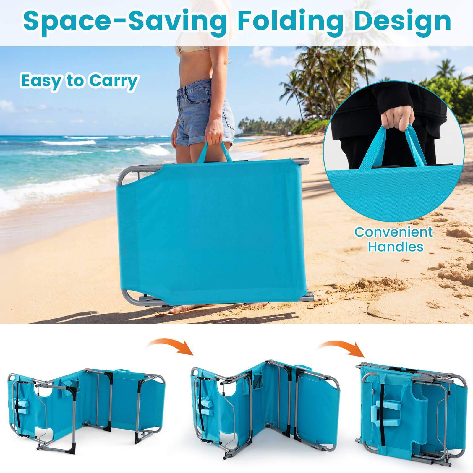Space-Saving Folding Design  
Easy to Carry  
Convenient Handles