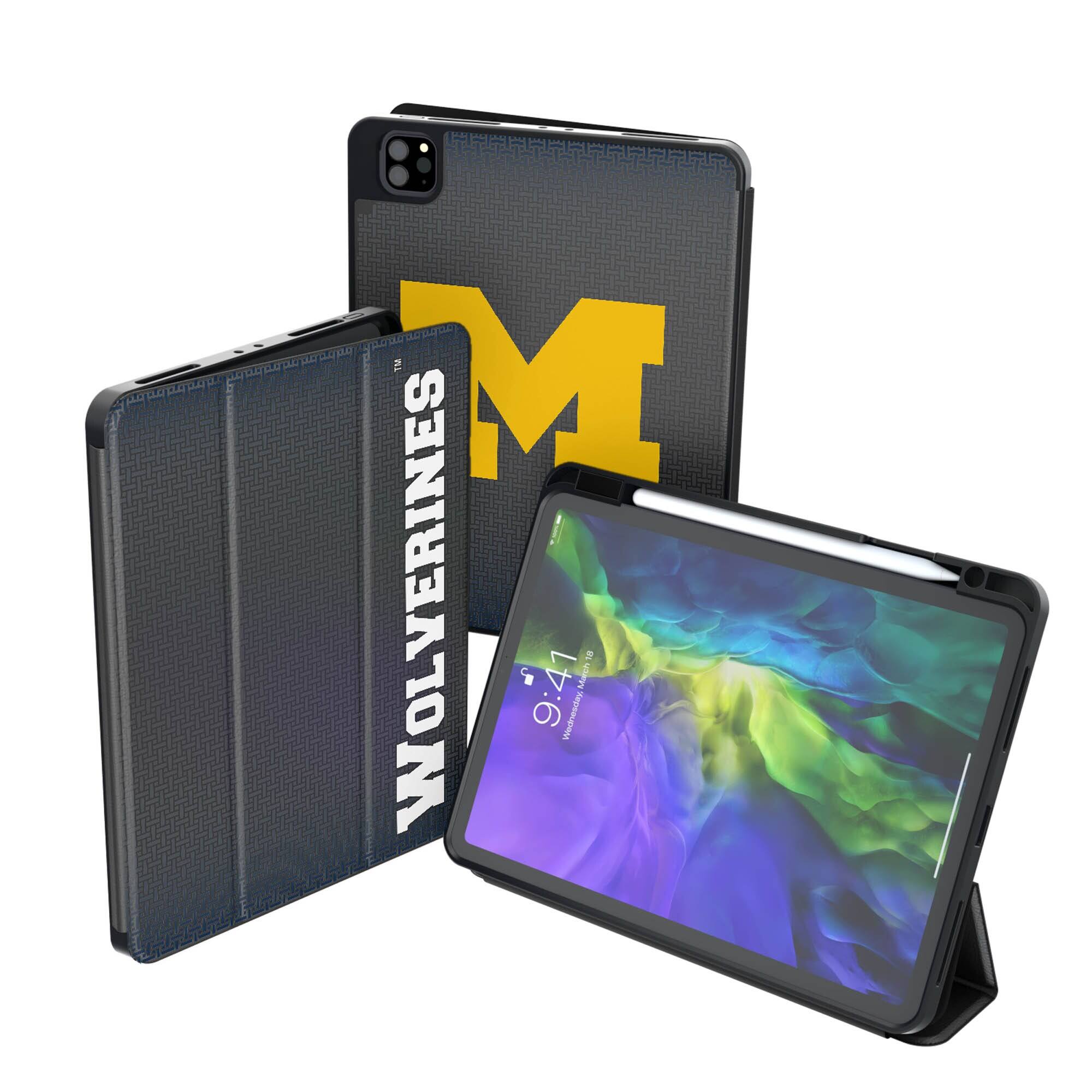 Keyscaper - Michigan Wolverines iPad Case - 13in Air M2 - Black