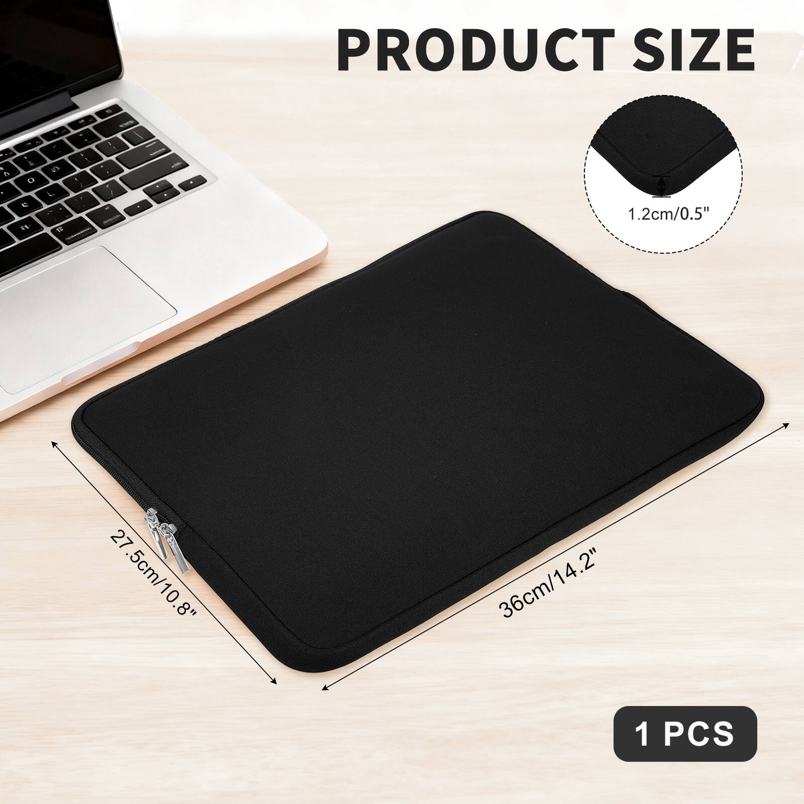 PRODUCT SIZE

1.2cm/0.5"  
27.5cm/10.8"  
36cm/14.2"  

1 PCS