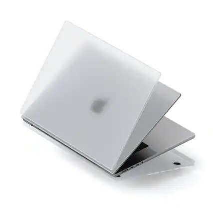 Front. Satechi - Eco Hardshell Case for MacBook Pro 16-inch (2024 M4/M3/M2/M1) - Slim & Lightweight, Hub-Friendly - Clear.