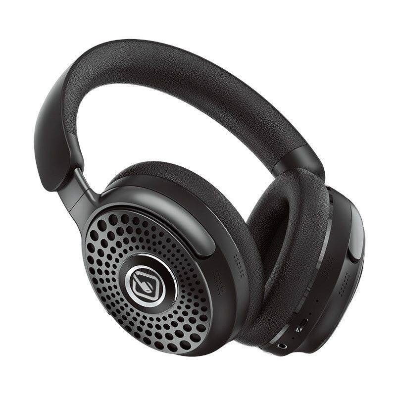 Angle. Krane & Bauer - Krane & Bauer STORM II Wireless Noise-Canceling Over-the-Ear Headphones - Black.