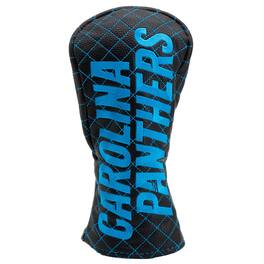 Team Golf - Carolina Panthers Quilted Fairway Headcover - Multicolor