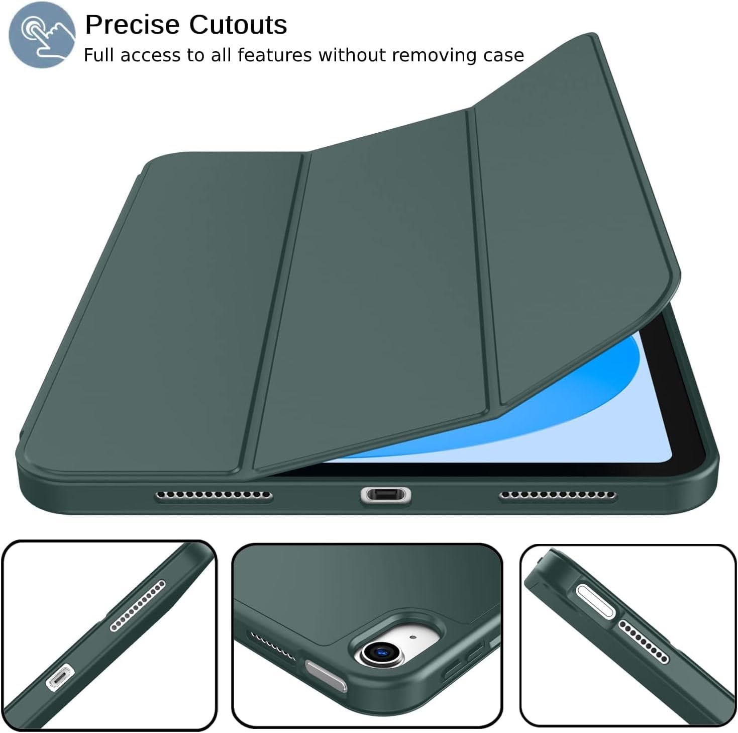 Precise Cutouts  
Full access to all features without removing case