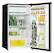 Alt View 14. Danby - Designer 3.2 Cu. Ft. Mini Fridge - Stainless Steel.