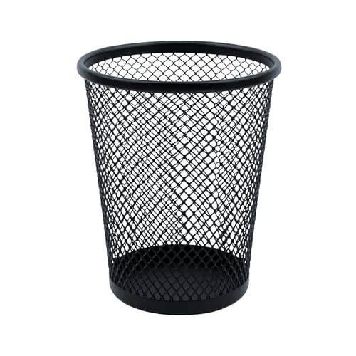 Front. Vulpecula Spade - Desk Pencil Pen Holder, Wire Mesh Pen Cup Holder for Desk Organizer and Office Desk Accessories (6 Pack).