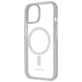 Mybat Pro - Vivid Series Case for MagSafe for Apple iPhone 15 - Clear/White - Multicolor