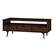 Angle. Walker Edison - Mid-Century Modern Minimalist Solid Wood Storage Coffee Table - Walnut.