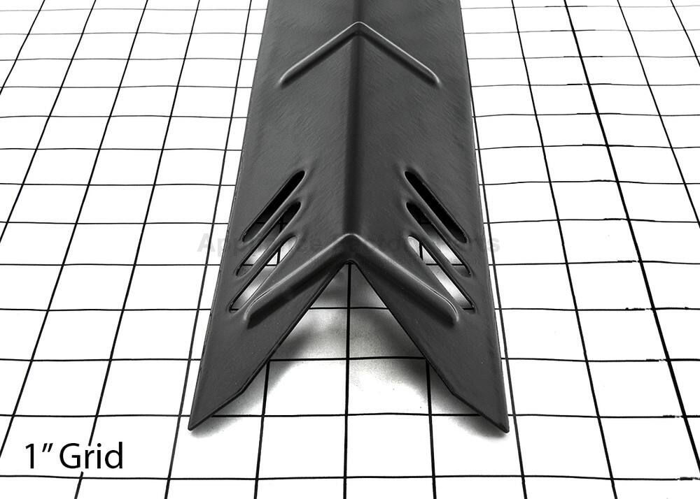 Alt View 2. Music City Metals - Music City Metals - MCM999159111 heat plate, porc stl, 15 x 3.8125; Unifl.