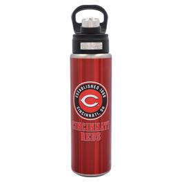Tervis - Cincinnati Reds 24oz. All In Wide Mouth Water Bottle - Multicolor