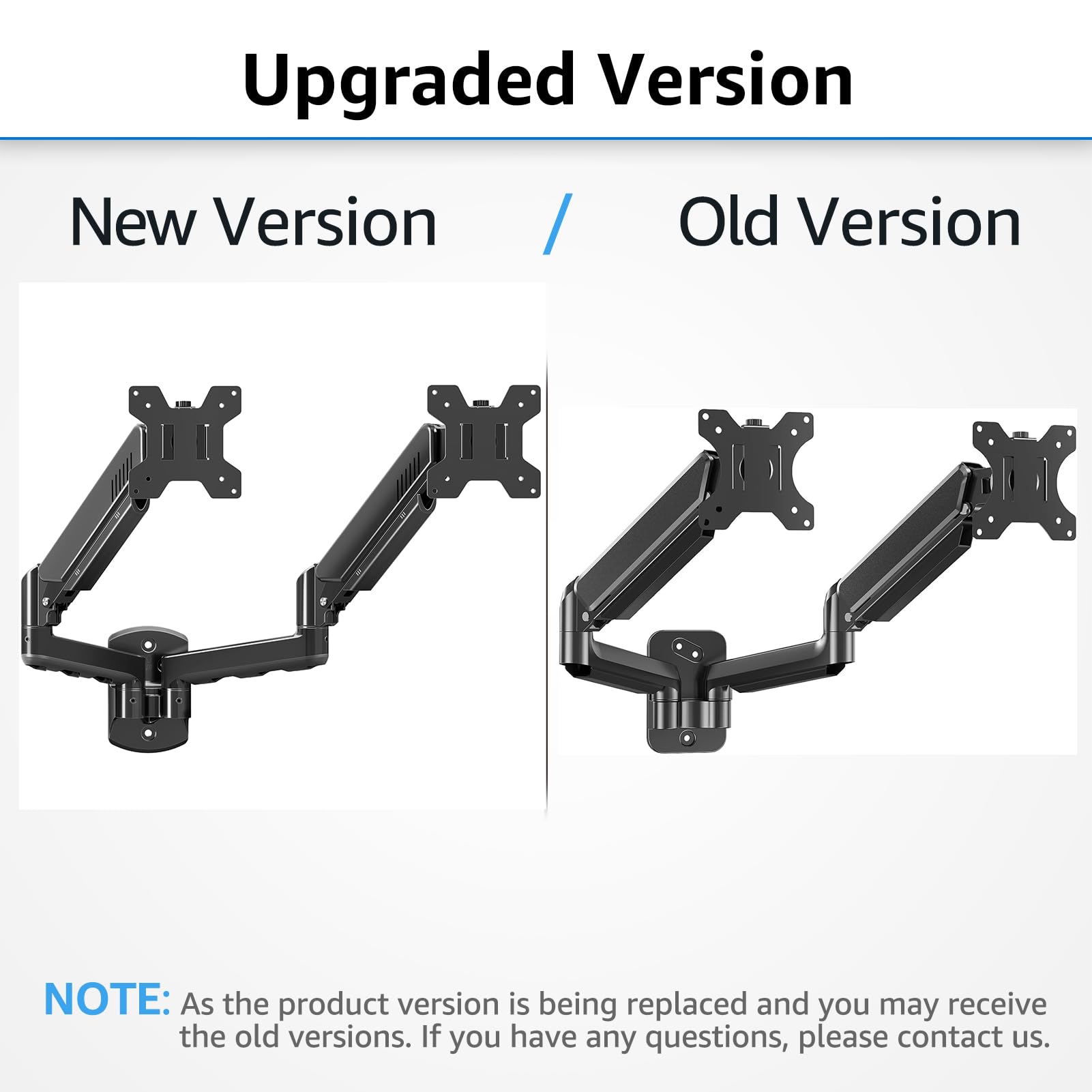 Upgraded Version

New Version / Old Version

NOTE: As the product version is being replaced and you may receive the old versions. If you have any questions, please contact us.