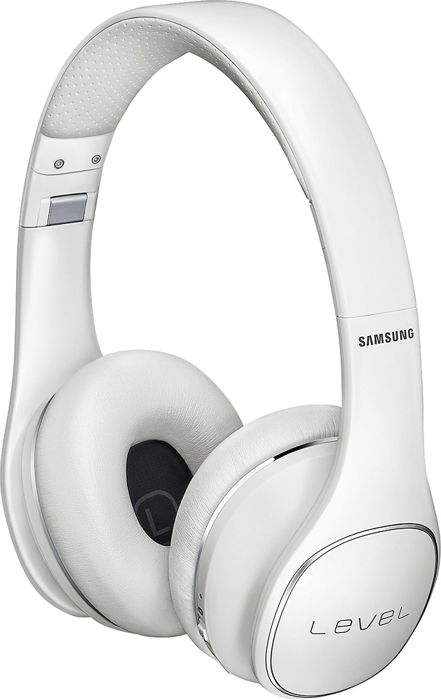 Samsung Level On Bluetooth Wireless Over-the-Ear Headphones White EO ...