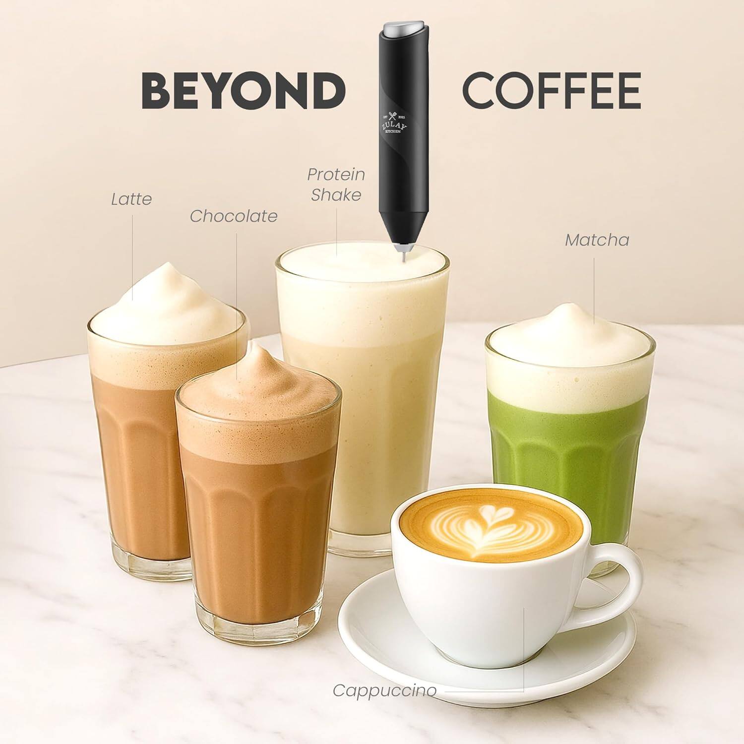 BEYOND COFFEE x - JULAY - Protein Shake, Latte, Chocolate, Matcha, Cappuccino