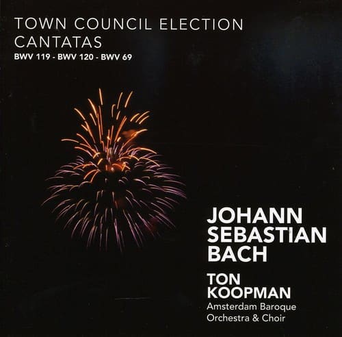Ton Koopman - Town Council Election Cantatas  - COMPACT DISCS