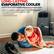 Left. Honeywell Home - 491 Sq. Ft. Portable Air Cooler - Gray.