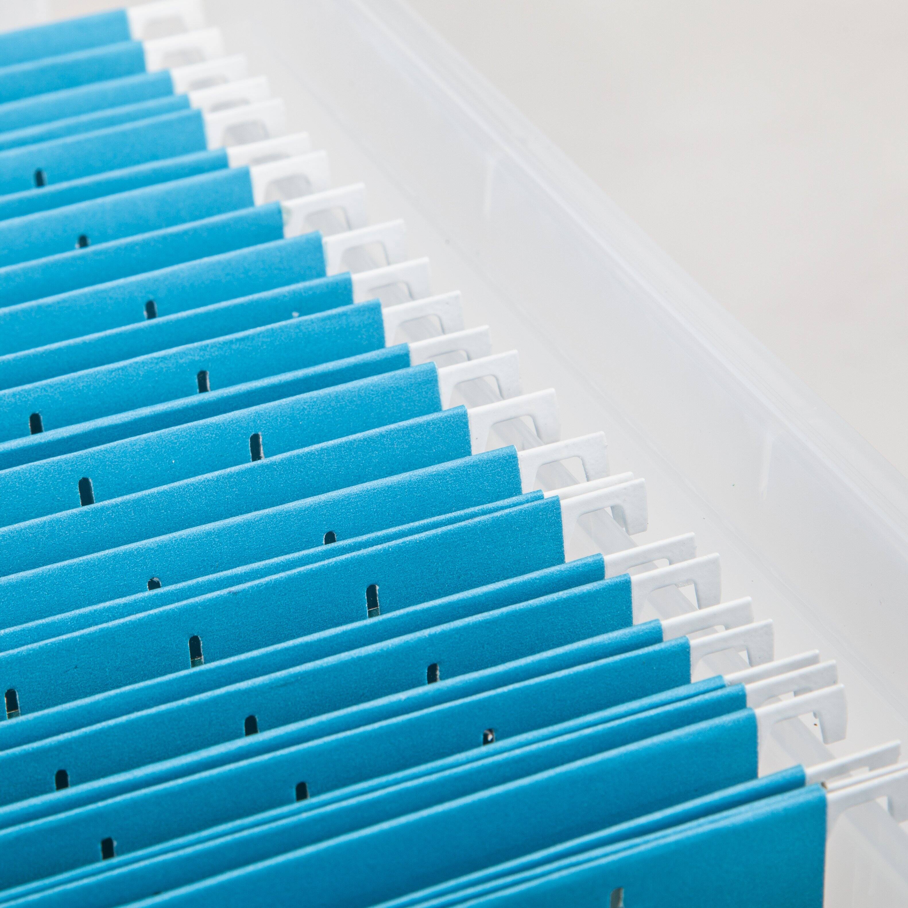 Alt View 6. IRIS USA - IRIS USA Letter Legal Size File Box 32qt WEATHERPRO Airtight Plastic Storage Bin with Lid and Seal and Secure Latching.