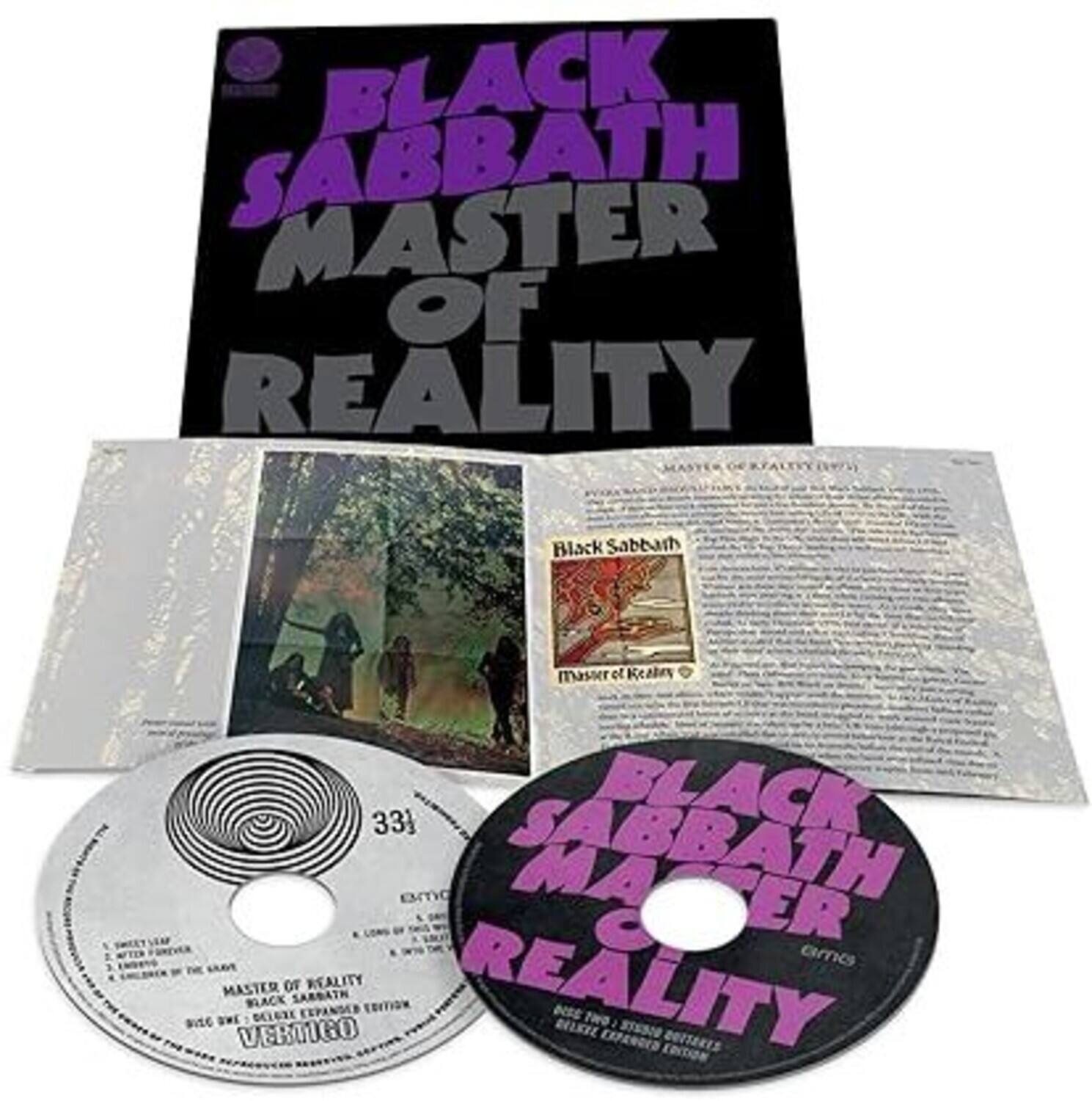 Black Sabbath - Master Of Reality: Deluxe - Digipak with Bonus Tracks   - COMPACT DISCS [CD]