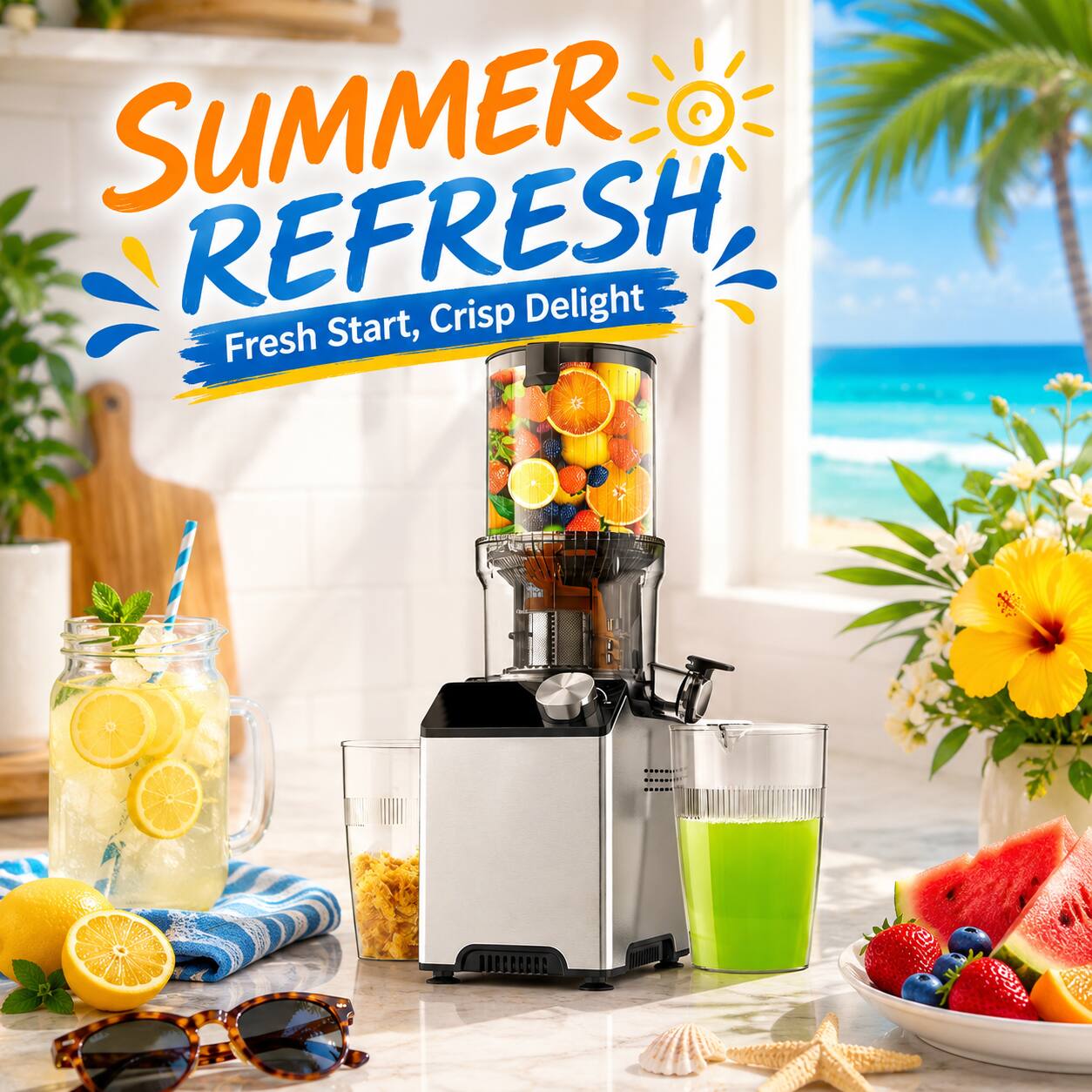 SUMMER REFRESH  
Fresh Start, Crisp Delight