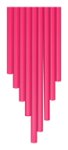 Front Zoom. 3Doodler - PLA Filament for Create, PRO, and 2.0 (25-pack) - Pink Flamingo.