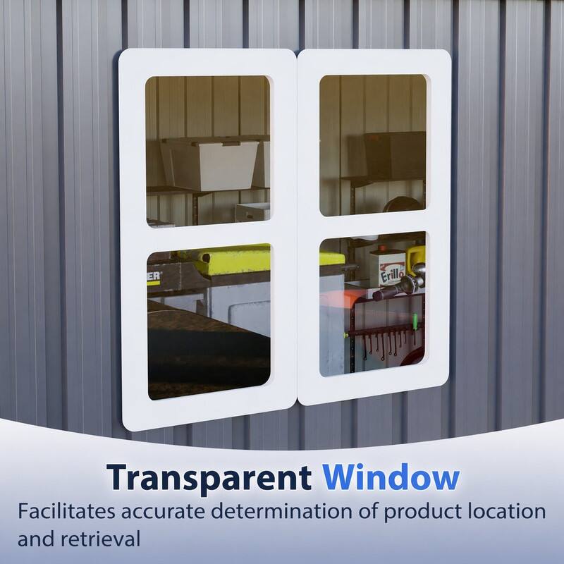 ER
Erillo
Transparent Window
Facilitates accurate determination of product location and retrieval
