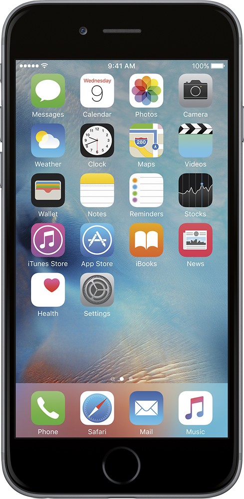 skibsbygning Sammentræf Vidunderlig Apple iPhone 6 16GB Space Gray (Sprint) MG692LL/A - Best Buy