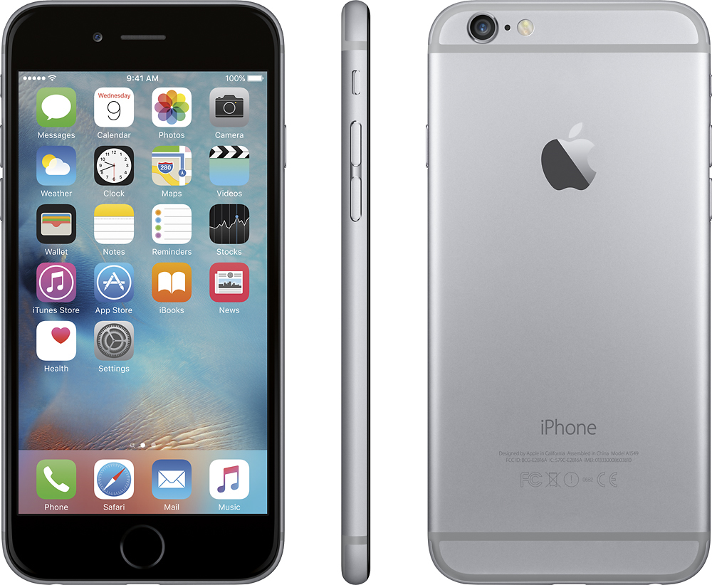 Customer Reviews: Apple iPhone 6 16GB Space Gray (AT&T) MG4N2LL/A ...