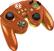 Angle. PDP - Fight Pad for Nintendo Wii U and Wii - Metallic Orange.