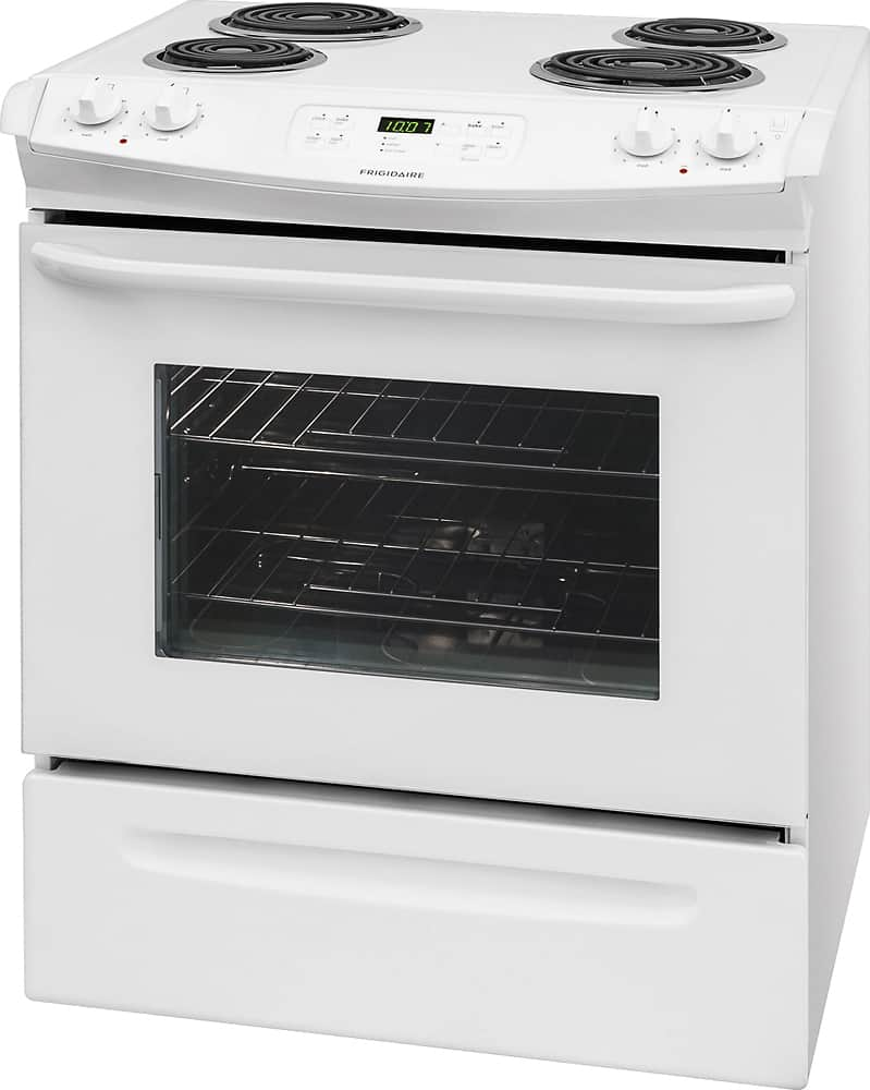 Best Buy: Frigidaire 4.6 Cu. Ft. Self-Cleaning Slide-In Electric Range ...