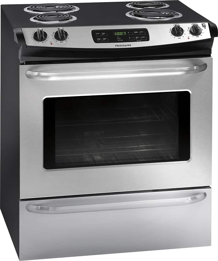 Best Buy: Frigidaire 4.6 Cu. Ft. Self-Cleaning Slide-In Electric Range ...