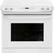 Front. Frigidaire - 4.6 Cu. Ft. Self-Cleaning Drop-In Electric Range - White.