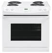 Frigidaire - 4.6 Cu. Ft. Self-Cleaning Drop-In Electric Range - White - Larger Front