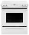 Frigidaire - 4.6 Cu. Ft. Self-Cleaning Slide-In Electric Range - White-Front_Standard