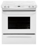 Front. Frigidaire - 4.6 Cu. Ft. Self-Cleaning Slide-In Electric Range - White.