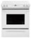 Front. Frigidaire - 4.6 Cu. Ft. Self-Cleaning Slide-In Electric Range - White.