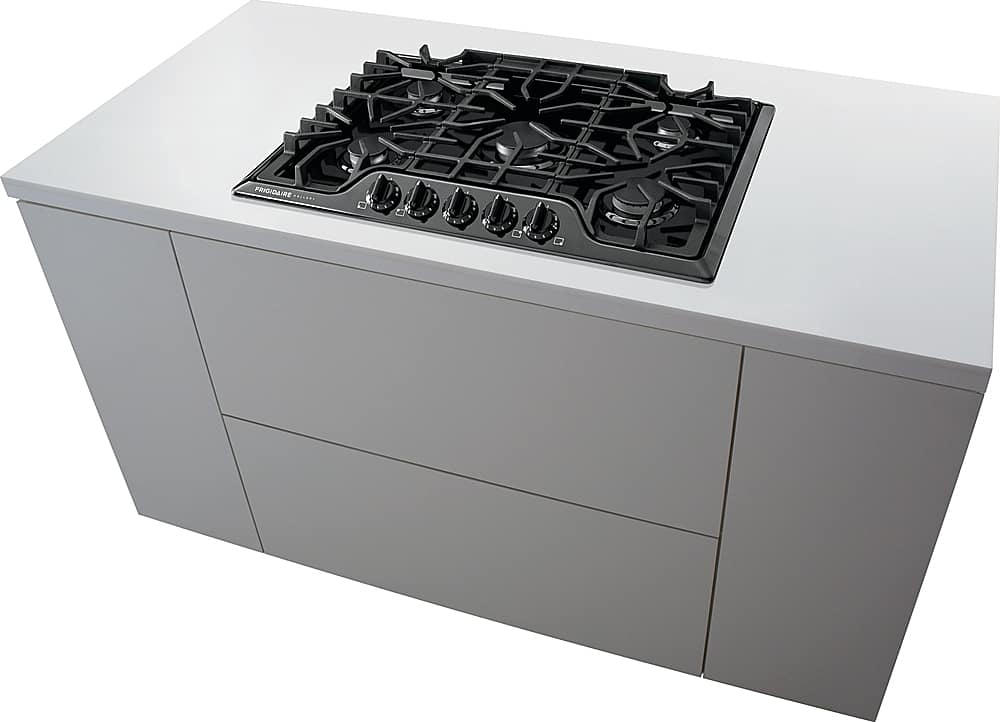 Best Buy Frigidaire Gallery 30" BuiltIn Gas Cooktop Black FGGC3047QB