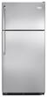 Frigidaire - 18.0 Cu. Ft. Top-Freezer Refrigerator - Stainless Steel - Larger Front