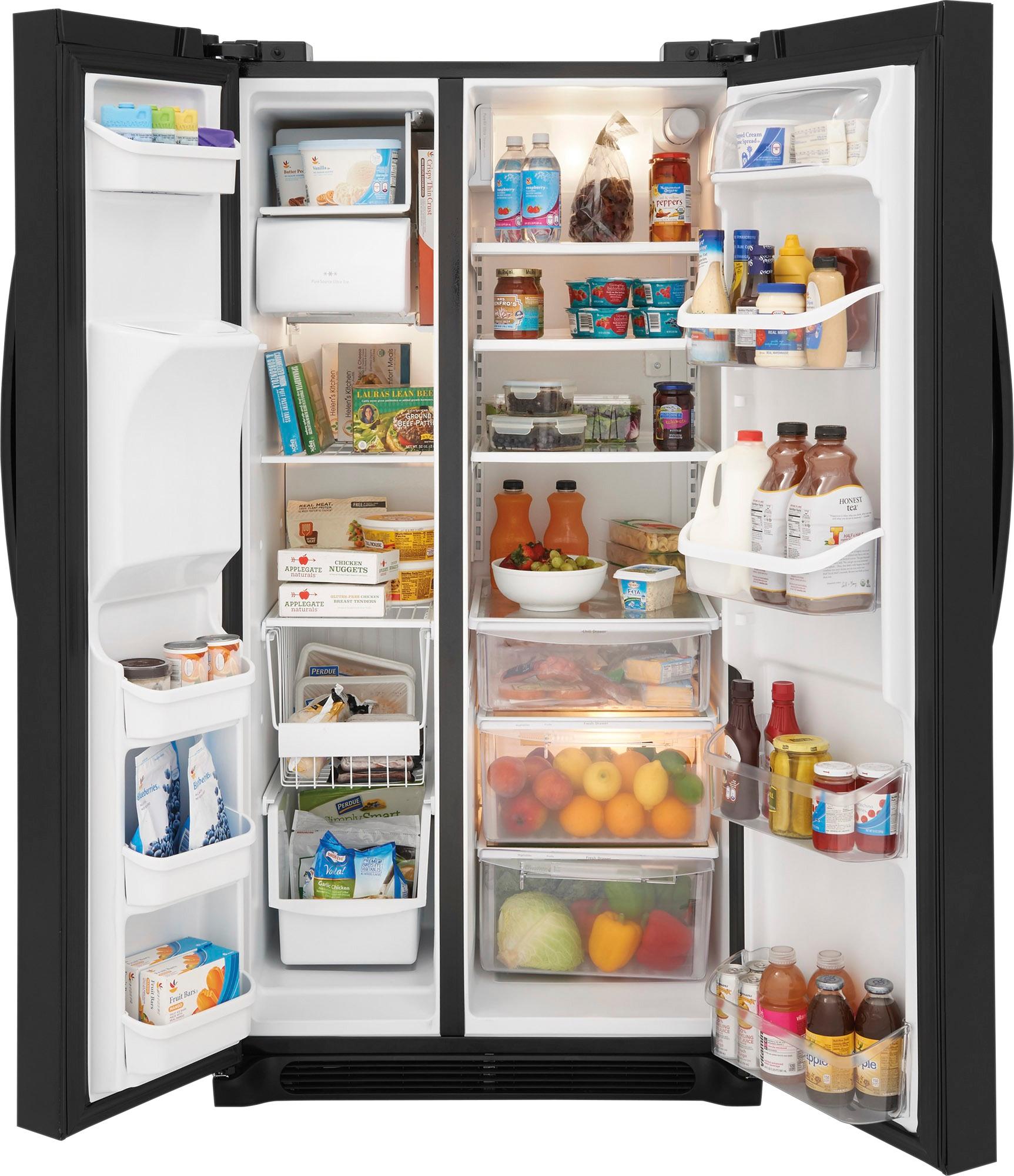 Best Buy: Frigidaire Gallery 25.6 Cu. Ft. Side-by-Side Refrigerator ...