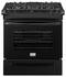 Frigidaire - Gallery 4.5 Cu. Ft. Self-Cleaning Slide-In Gas Convection Range - Black-Front_Standard