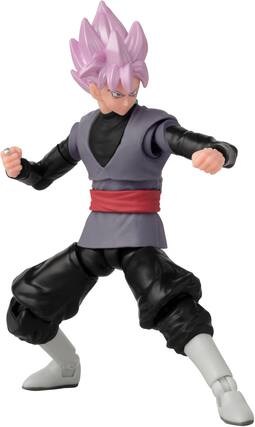 Front. Bandai - Bandai - Dragon Ball Super - Evolve - 5" Goku Black Super Saiyan Rose Action Figure - Collectibles - Multicolor.