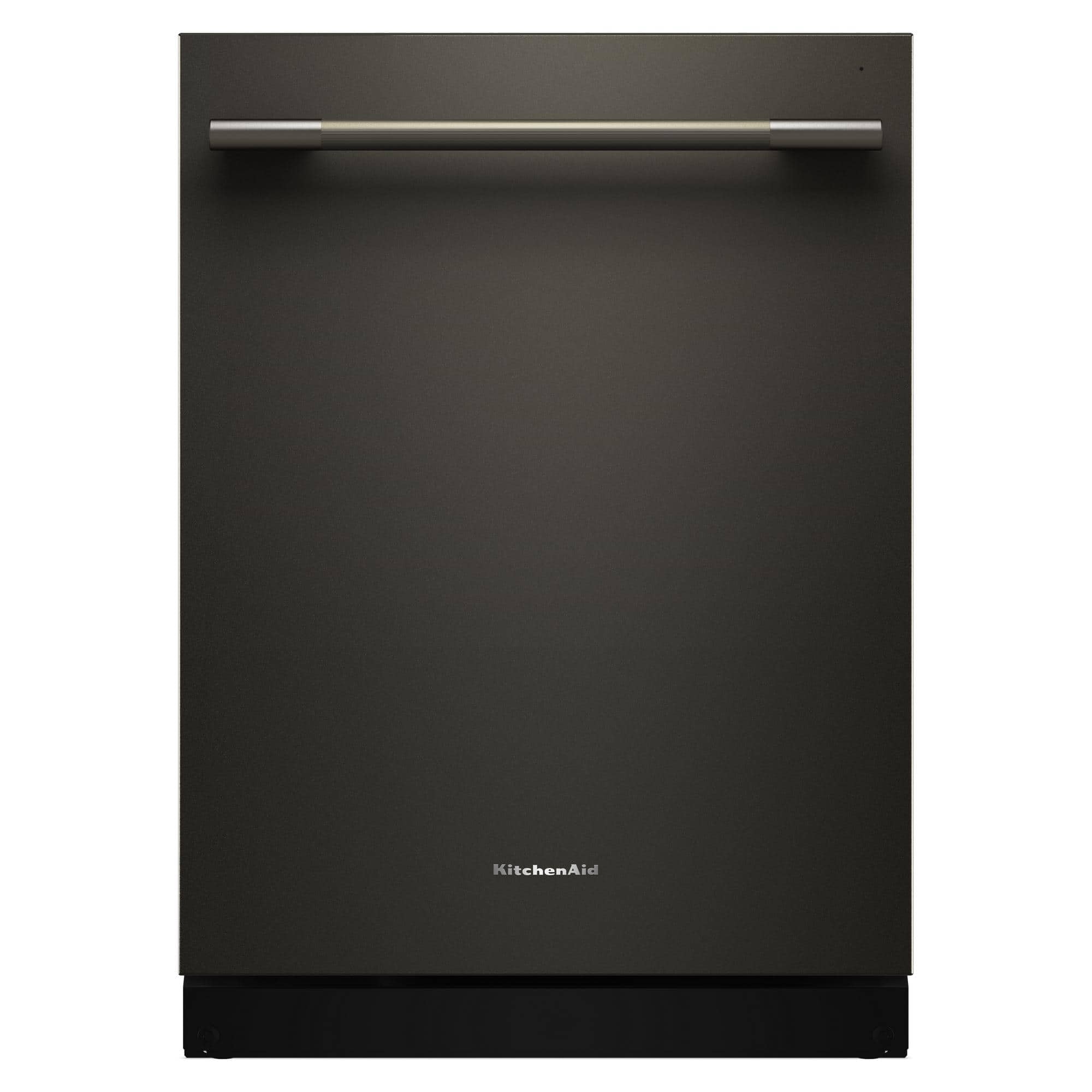KitchenAid - 24" Top Control Built-In Tub Dishwasher with Third Level Jet Rack, 40+ Total Wash Jets, 41 dBA - Black Ore - Front_Zoom